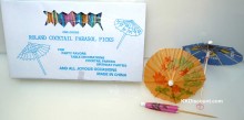 Parasol Cocktail Umbrella Picks