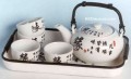 Destiny Tea Set with 4 Cups