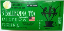 3 Ballerina Diet Tea Dieters Drink