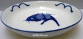 Blue Carp Fish 7 Inch Dish