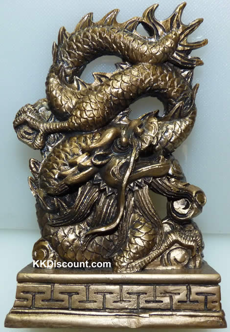Chinese Dragon Statue Figure
