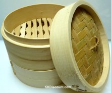 Bamboo Steamer 8 inch set