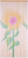 Bamboo Sunflower Beaded Door Curtain