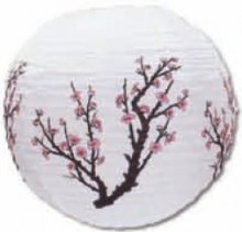 Pink Plum Paper Lantern