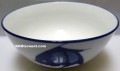 Blue Carp Fish 8 Inch Large Bowl