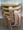 Round Stackable Wooden Stool: Stacked