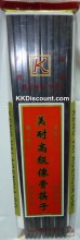 Black Plastic Chinese Chopsticks Pack