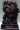 Chinese Burgundy Dragon Figure back