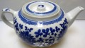 Flower Flat Tea Pot